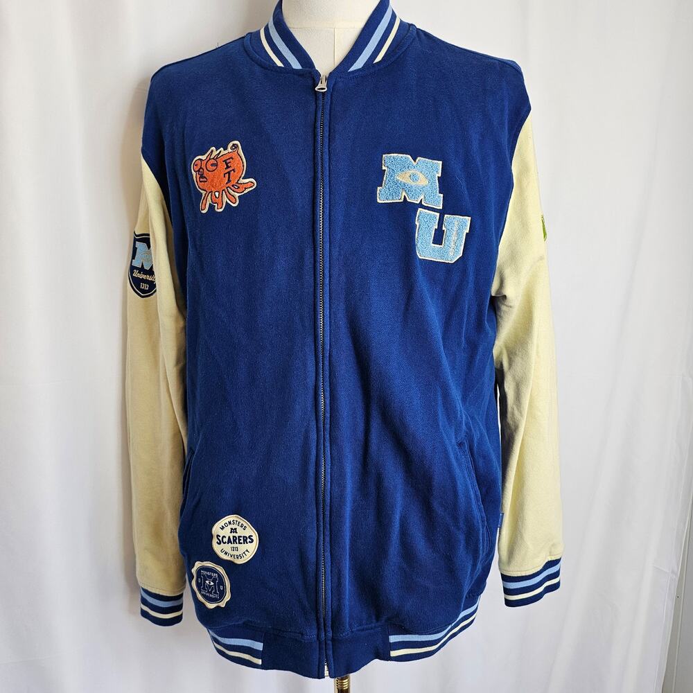 RARE Disney Pixar Large Unisex Monsters University‎ Letterman